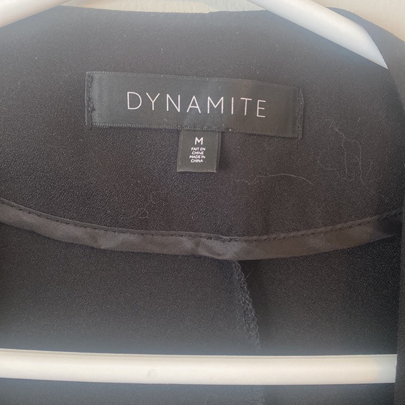 GUC Dynamite Lightweight Black Blazer - Picture 2 of 4